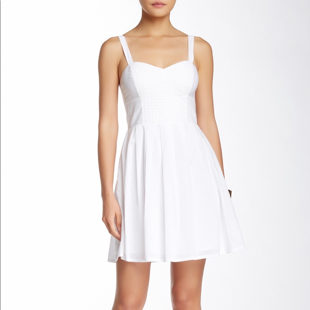 NWT French Connection Fit&Flare Cotton Mini Dress